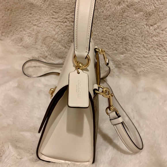 Coach Tilly Top Handle Satchel in Signature Canvas - Picture 6 of 12